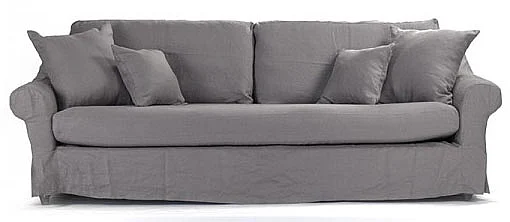 Zentique Albine Sofa in Gray F249-3.5 E272 A048
