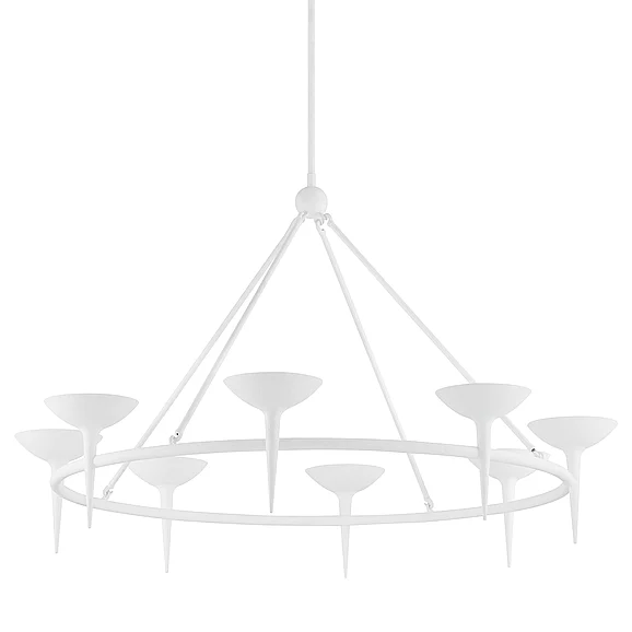 Troy Lighting Cecilia Chandelier F2608-GSW