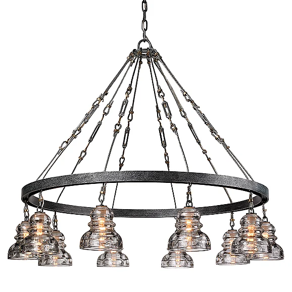 Troy Lighting Menlo Park Chandelier F3137-OS