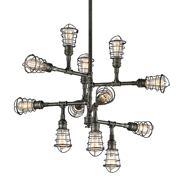 Troy Lighting Conduit Chandelier F3817