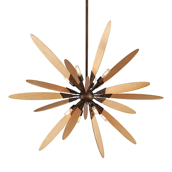 Troy Lighting Dragonfly Chandelier F5276-DF/ST