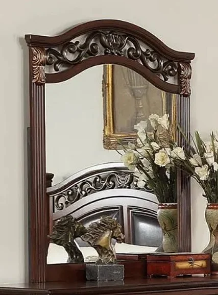 Boss Furniture F5487 Mirror in Brown