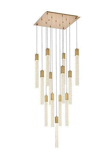 Elegant Weston 13 Lights Pendant in Satin Gold 2066G26SG