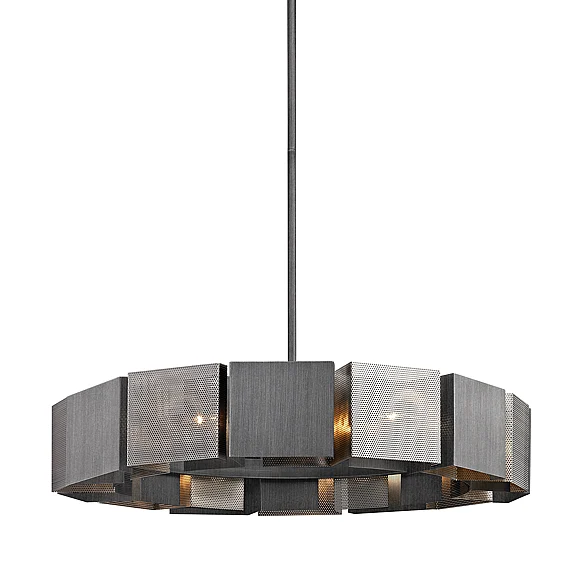 Troy Lighting Impression Chandelier F6046-GRA/BN