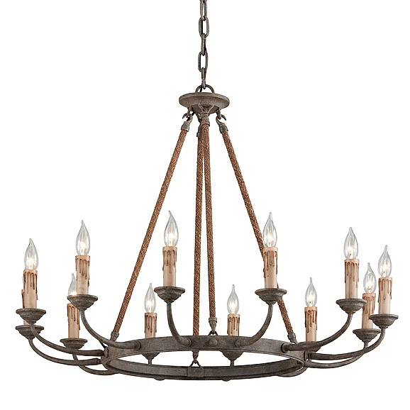 Troy Lighting Cyrano Chandelier F6117-EB