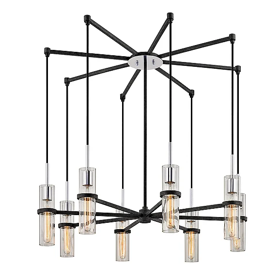 Troy Lighting Xavier Chandelier F6198-TRN/PC