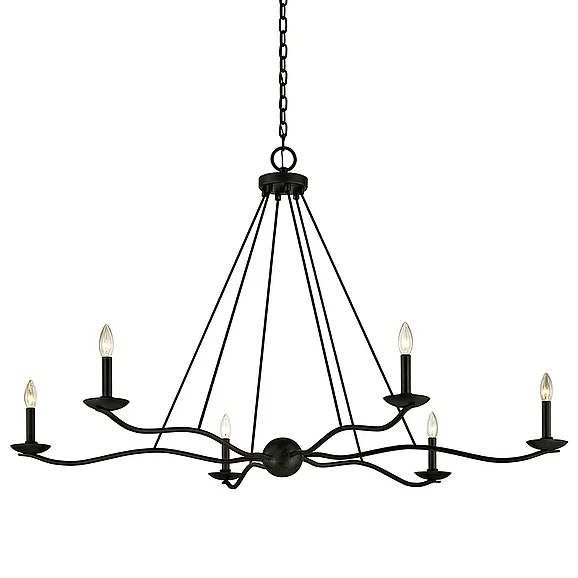 Troy Lighting Sawyer Chandelier F6306-FOR