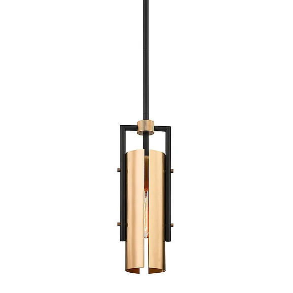 Troy Lighting Emerson Pendant F6783-SBK/BBA