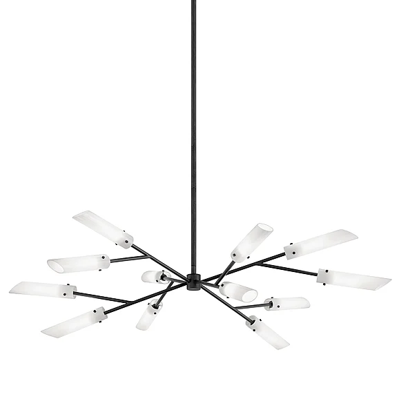 Troy Lighting High Line Chandelier F7228-SFB