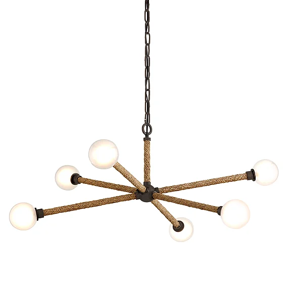 Troy Lighting Nomad Chandelier F7256-BRZ