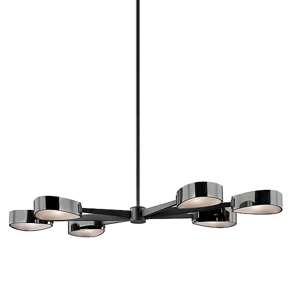 Troy Lighting Allisio Linear F7336-TBK/BCR