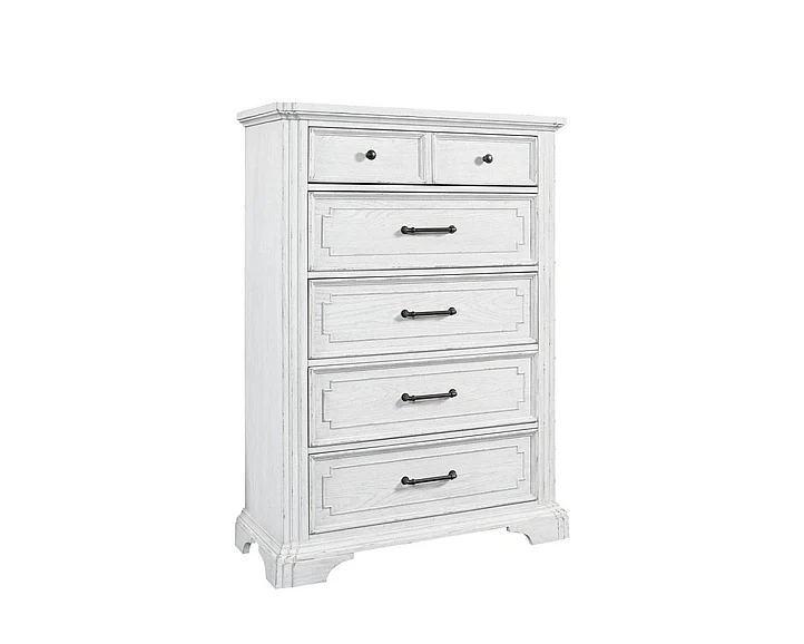 Alpine Furniture Clara Chest in White Mist F7653-11