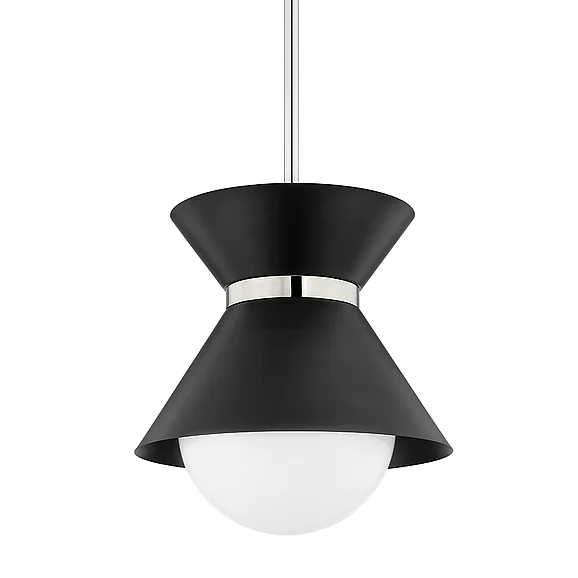 Troy Lighting Scout Pendant F8620-SBK/PN