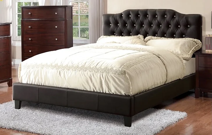 Boss Furniture F9331Q Queen Bed in Black