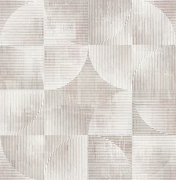 York A-Street Prints Woodbine Rose Abstract Geometric Wallpaper (Double Roll) 4155-27341