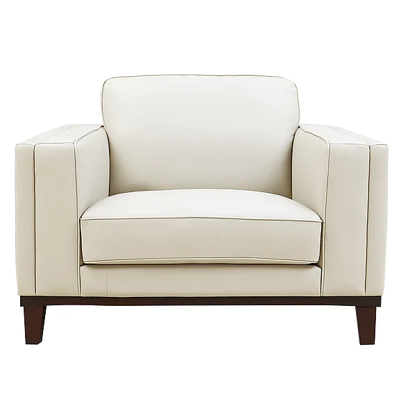 Hydeline Furniture Avon Leather Chair in Natural 66807-10V01-LS2016