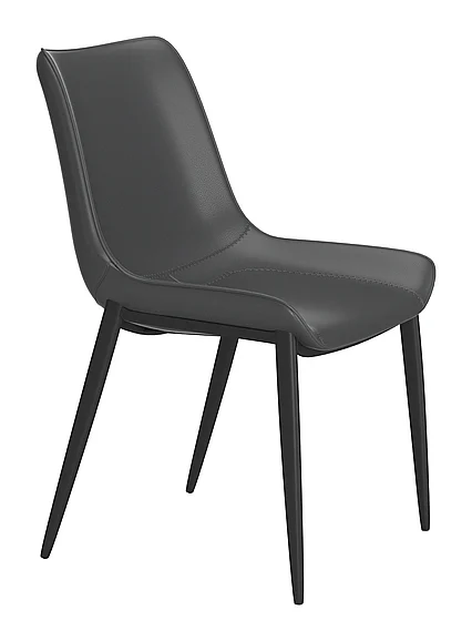 Zuo Modern Magnus Dining Chair (Set of 2) Black 110776