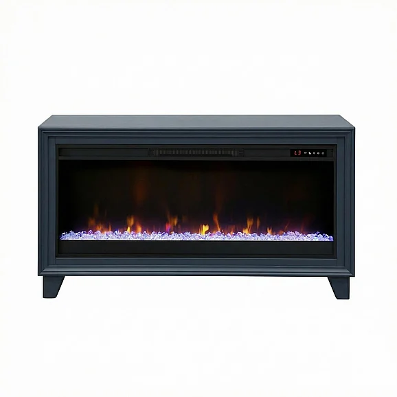 Legends Furniture Fairfield Modular Fireplace Cabinet in Denim Blue FA5401.DEB