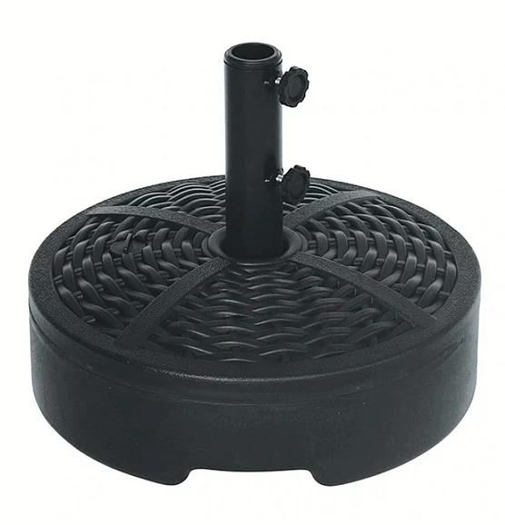 Furniture of America Fab Round Umbrella Base in Black GM-3005