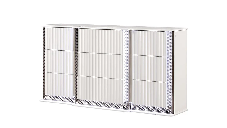 Galaxy Home Fabio Dresser in White 601955557399