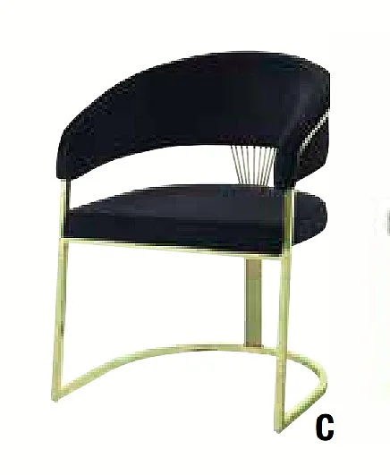 ACME Fallon Side Chair in Black DN01954 (Set of 2)