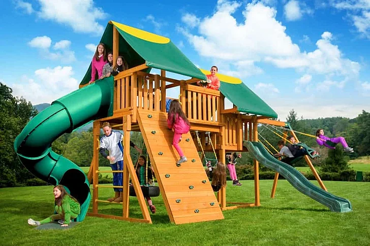 Eastern Jungle Gym Multi-Deck Fantasy Set