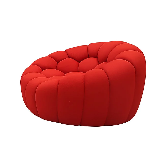 J&M Furniture Fantasy Chair in Red 18442-R-C PROMO