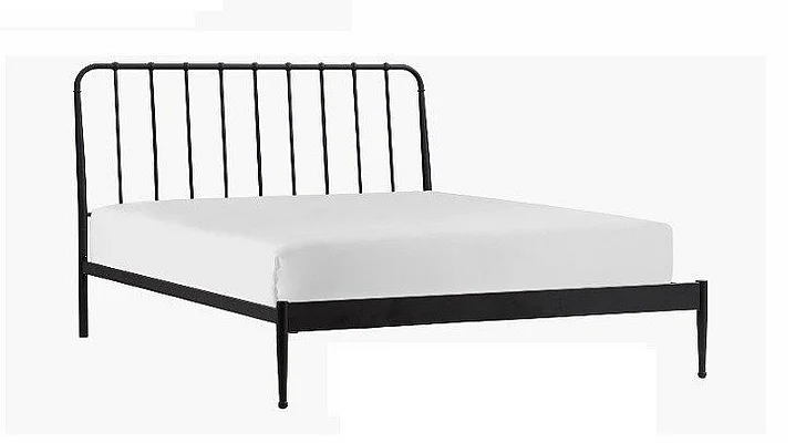 Intercon Furniture Metal Beds Farmhouse Full Bed in Matte