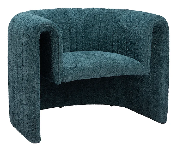 Zuo Modern Viana Accent Chair Aquamarine 110060