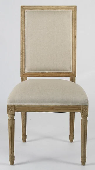 Zentique Louis Side Chair in Natural Oak (Set of 2) FC010-4 E255 A003