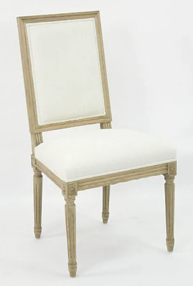 Zentique Louis Side Chair in Natural Oak (Set of 2) FC010-4 E255 C004