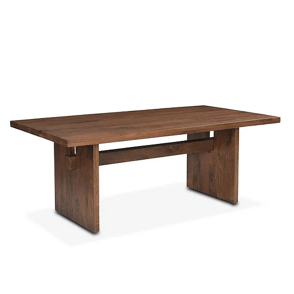 HTD Cosmopolitan 82" Dining Table in Honey Brown FCS-DT82HB