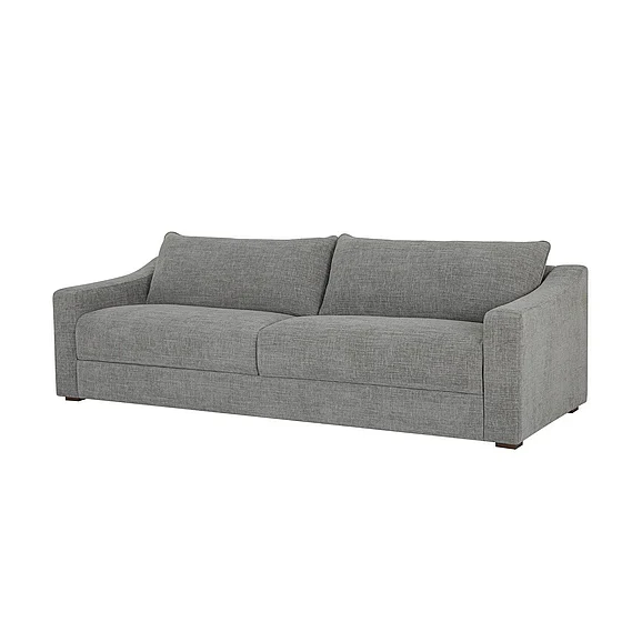 LH Home Felicity Sofa in Silver FEL007-SIL