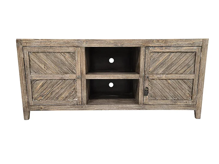 Split Nickel Felix 62" TV Stand MIC-FELIX-TV62 | COF4162