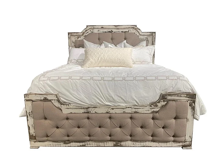 Split Nickel Fern Ave Queen Padded Bed MIC-FERN-QP | COFA15P
