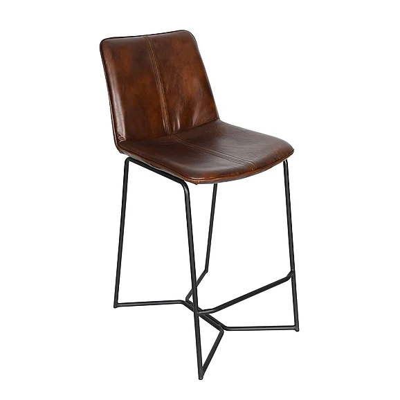 HTD Essex Morgan 18" Counter Chair in Hand Washed Chestnut FEX-MCC-CH