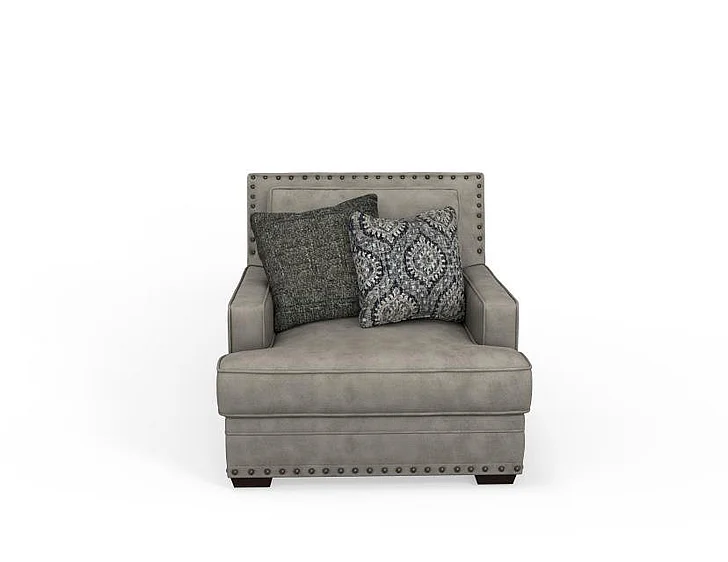 Corinthian Tayson Chair in Antelope-Dove FG3401