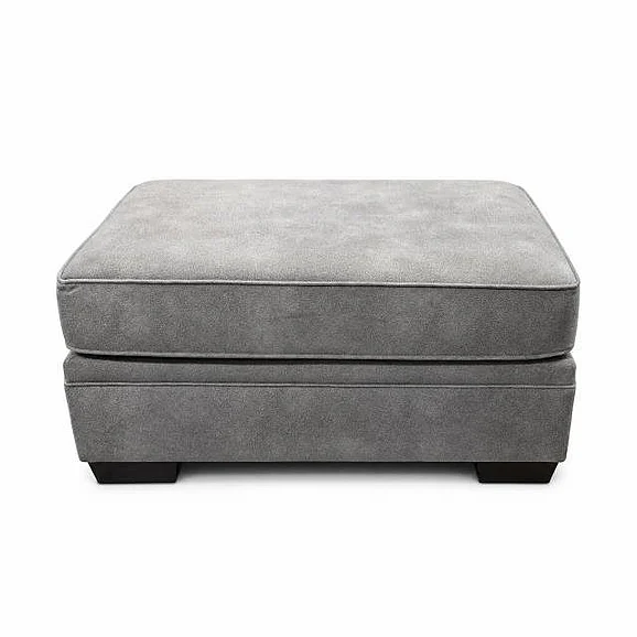 Corinthian Tayson Ottoman in Antelope-Dove FG3406
