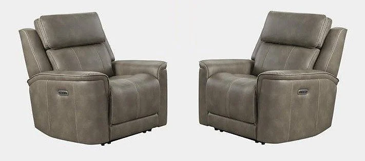 Corinthian Furniture Gallup Power Headrest Recliner in Greensboro-Walnut FGC41006-19HR (Set of 2)