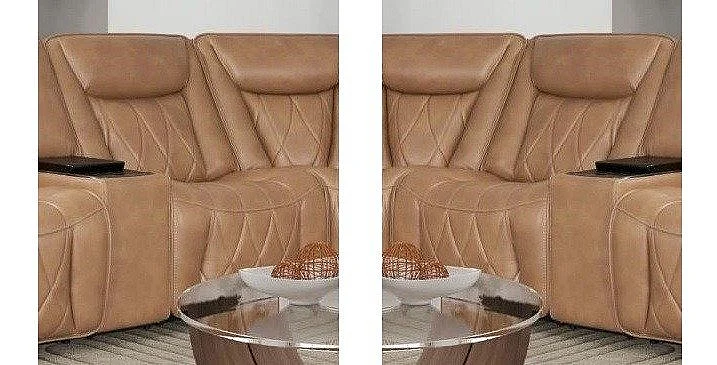 Corinthian Jordan No Arm Recliner in Montana-Camel FGC83106-10NA (Set of 2)