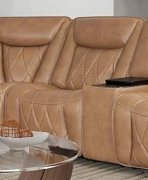 Corinthian Jordan No Arm Power Headrest Recliner in Montana-Camel FGC83106-19NAHR