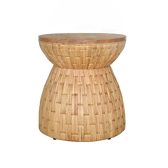 Worlds Away Fiji Round Occasional Table FIJI