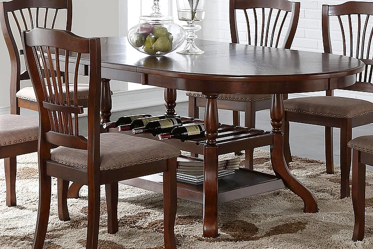 New Classic Bixby Dining Table in Espresso D2541-10 PROMO