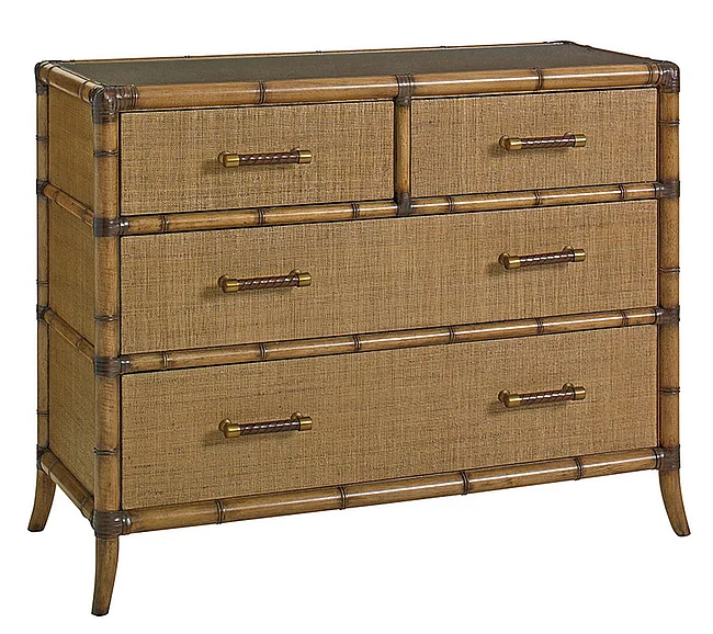 Tommy Bahama Home Twin Palms Bermuda Sands Chest in Medium Umber 558-624