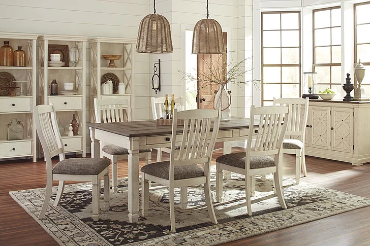Bolanburg 7pc Set in White/Oak