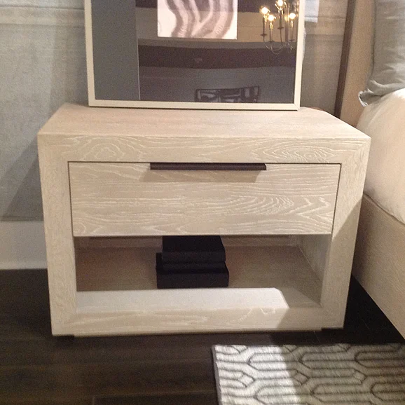 Universal Furniture Modern Huston Nightstand in Quartz 643350
