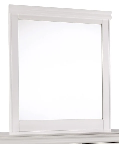 Anarasia Bedroom Mirror in White B129-36