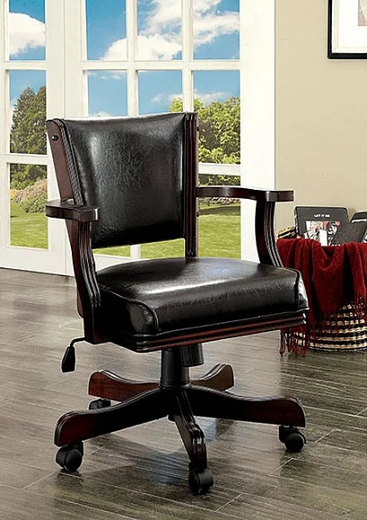 Furniture of America Rowan Arm Chair in Cherry CM-GM340CH-AC