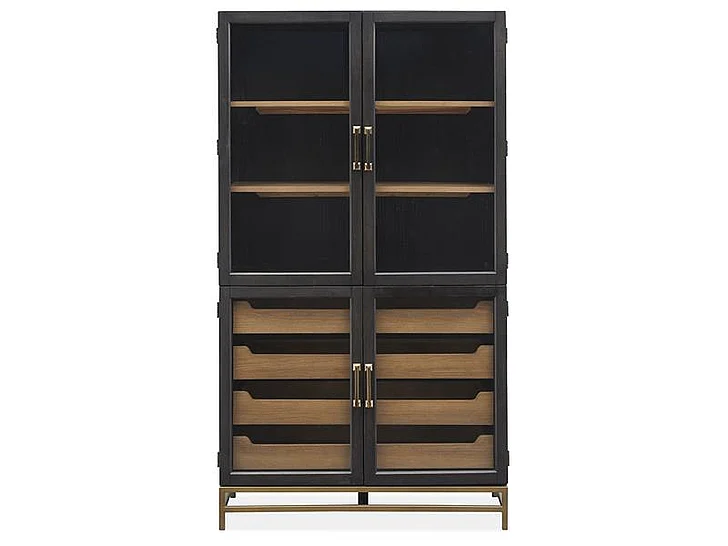 Magnussen Lindon Dining Cabinet in Two-Tone D5570-01B