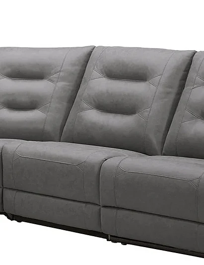 Parker Living Caldwell Power Armless Recliner in Tahoe Charcoal MCAL#810PH-TACH
